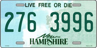 NH license plate 2763996