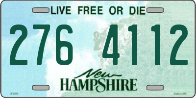 NH license plate 2764112