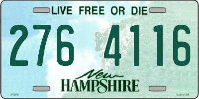 NH license plate 2764116