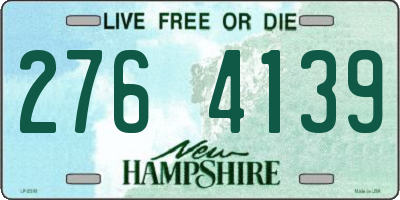 NH license plate 2764139