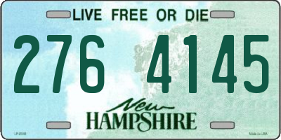 NH license plate 2764145