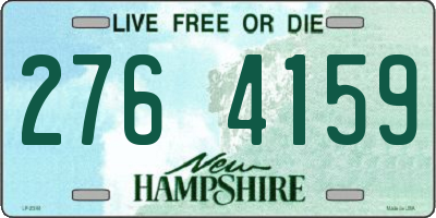 NH license plate 2764159