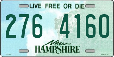 NH license plate 2764160