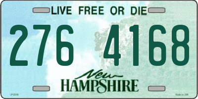 NH license plate 2764168