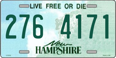 NH license plate 2764171