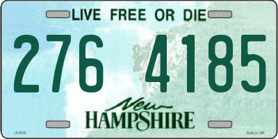NH license plate 2764185