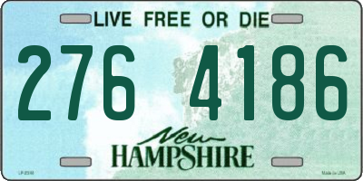 NH license plate 2764186