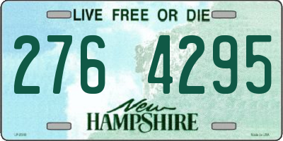 NH license plate 2764295