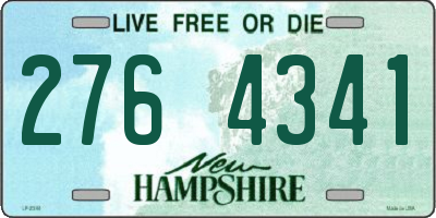 NH license plate 2764341