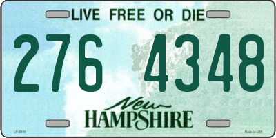 NH license plate 2764348