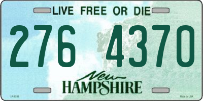 NH license plate 2764370