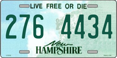 NH license plate 2764434