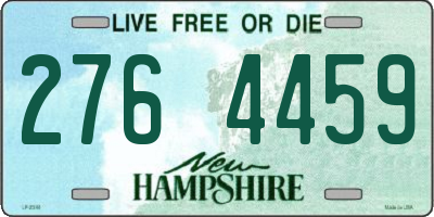 NH license plate 2764459