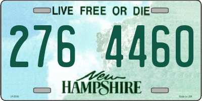 NH license plate 2764460