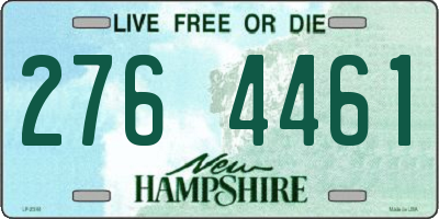 NH license plate 2764461