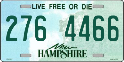 NH license plate 2764466