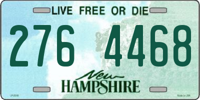 NH license plate 2764468