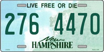NH license plate 2764470