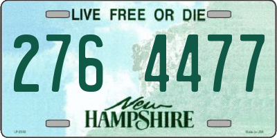 NH license plate 2764477