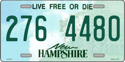 NH license plate 2764480