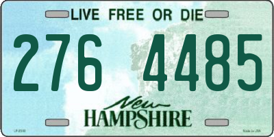 NH license plate 2764485