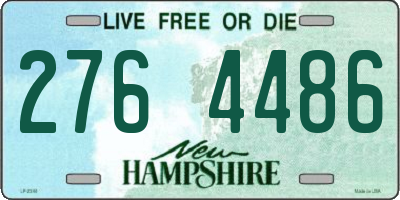 NH license plate 2764486