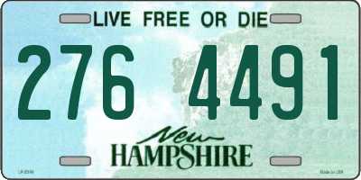 NH license plate 2764491
