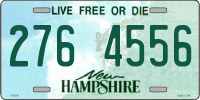 NH license plate 2764556