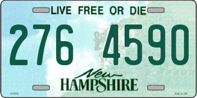 NH license plate 2764590