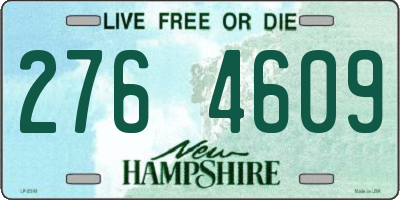 NH license plate 2764609