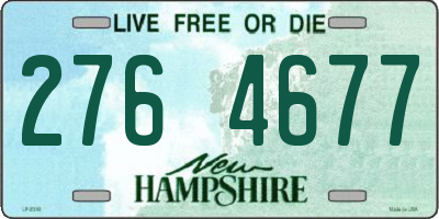 NH license plate 2764677