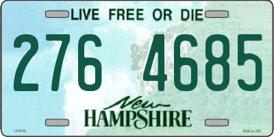 NH license plate 2764685