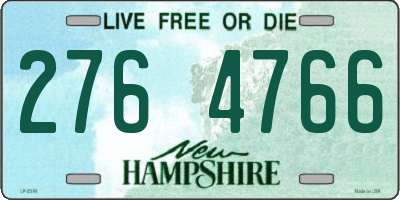 NH license plate 2764766