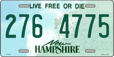 NH license plate 2764775