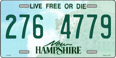 NH license plate 2764779