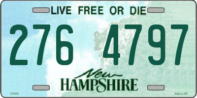 NH license plate 2764797