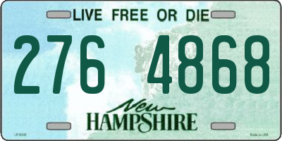 NH license plate 2764868