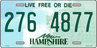 NH license plate 2764877