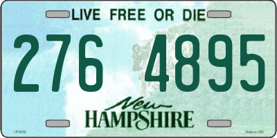NH license plate 2764895