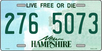 NH license plate 2765073