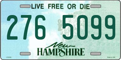 NH license plate 2765099