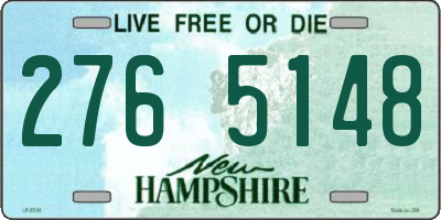 NH license plate 2765148