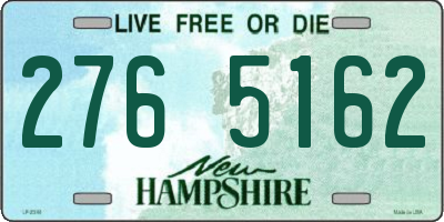 NH license plate 2765162