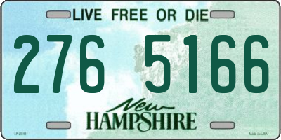 NH license plate 2765166