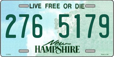 NH license plate 2765179