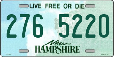 NH license plate 2765220