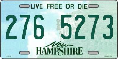 NH license plate 2765273