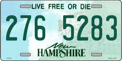 NH license plate 2765283