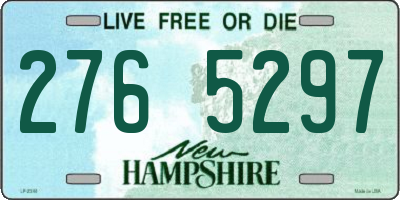 NH license plate 2765297