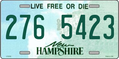 NH license plate 2765423